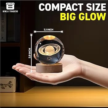 SOLAR SYSTEM crystal lamp led,usb decor, gifts lighting night