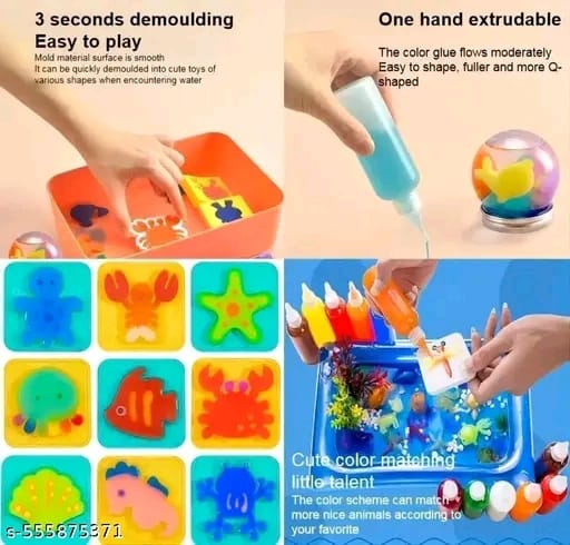 magic water toy,handmade water toy,creative 3d,best for kids