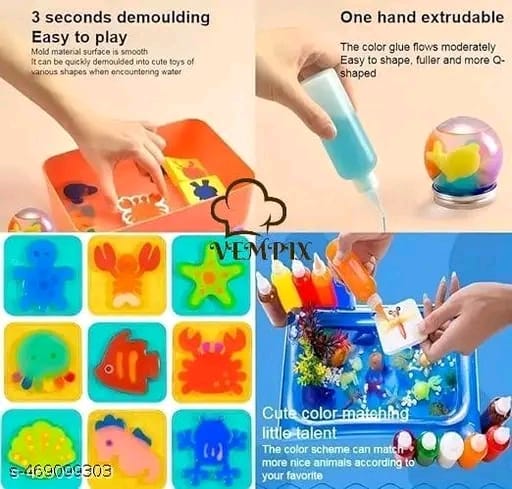 magic water toy,handmade water toy,creative 3d,best for kids