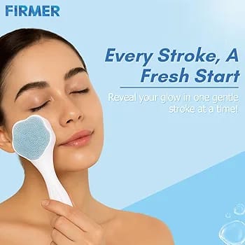 silicone face scrubber (pack)