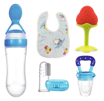 Baby feeding bottle,and feeder,toothbrush.tipsppon,bottle brush combo