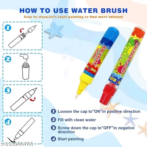 Magic cooling mat for kids,reusable mat,washable aqua drawing mat