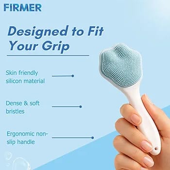 silicone face scrubber (pack)