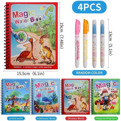 Magic water book (4 books)