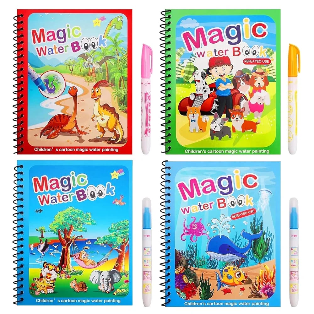 Magic water book (4 books)