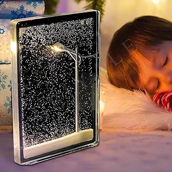 Night light lamp,snowfall,design,home&kids,best gift